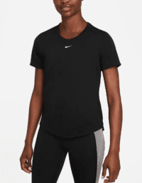 NIKE driFIT One Short Sleeve Top Black Women (Storlek: XL)