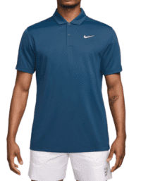 NIKE Court DriFit Polo Blue Force Mens (Storlek: S)