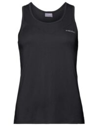 HEAD Easy Court Tank Top Black Women (Storlek: XS)