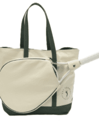 ESS TENNIS One Racket Canvas Tote Bag