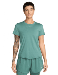 Nike One Classic Tee Armory Green Women (Storlek: S)