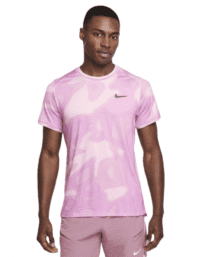 Nike Court Advantage Pink Tee Mens (Storlek: XXL)