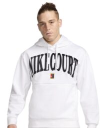 Nike Court Heritage Hood White Mens (Storlek: XXL)