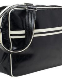 FRED PERRY Shoulder Bag Black/Ecru