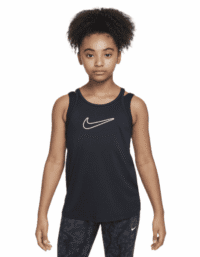 Nike One Classic Tank Black Girls Jr (Storlek: XS)