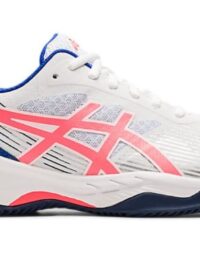 ASICS Gel Game 8 Clay/Padel White/Coral Women (Storlek: 35.5)