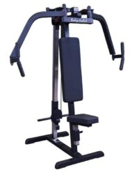 Body Solid Bröstmaskin Pec Deck För Viktskivor Stål Svart - Body Solid