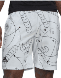 ADIDAS Club Graph Shorts White (Storlek: XXL)
