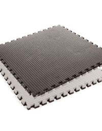 Fighter Gear Gymgolv EVA Pusselmatta - 1x1. 40mm Grå/Svart