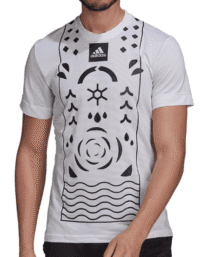 ADIDAS Heatready Freelift tee White Mens (Storlek: XXL)