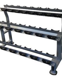 Recoil Recoil Hantelställ 3-våningar Stål Svart