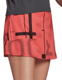 ADIDAS Club Graphic Skirt Korall Women (Storlek: L)