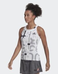 ADIDAS Graphic Tank White Women (Storlek: XS)