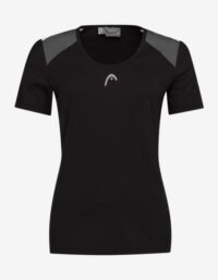 HEAD Club Tech Tee Black Women (Storlek kläder: XL)