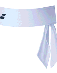 BABOLAT Tie Headband White