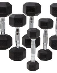 Master Fitness Master Fitness Hexagon Hantlar Hantelset 1-10kg Svart