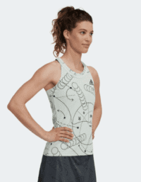 ADIDAS Club Graphic Tank Green (Storlek: XL)