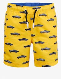 Pelle P - JR Swim Shorts, Print 1 Sunflower Badbyxor tillverkade i ett snabbtorkande material med lätt borstad yta