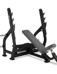 bhfitness Lutande Bänkpress Med Vikthäng Stål Svart - BH Fitness