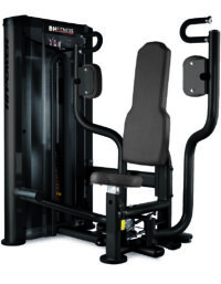bhfitness Bröstmaskin Peck Deck Svart Stål - BH Fitness (L270B)