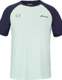 Babolat Crew Neck Tee Leborn Green (Storlek: XXL)