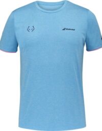 Babolat Crew Neck Tee Cyan Lebron Mens (Storlek kläder: XXL)