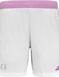 Babolat Shorts Juan Lebron White/Pink Mens (Storlek kläder: S)