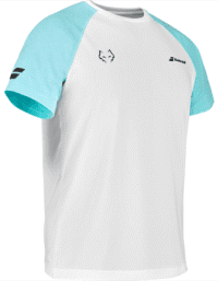 Babolat Crew Neck Tee Lebron White (Storlek: XXL)