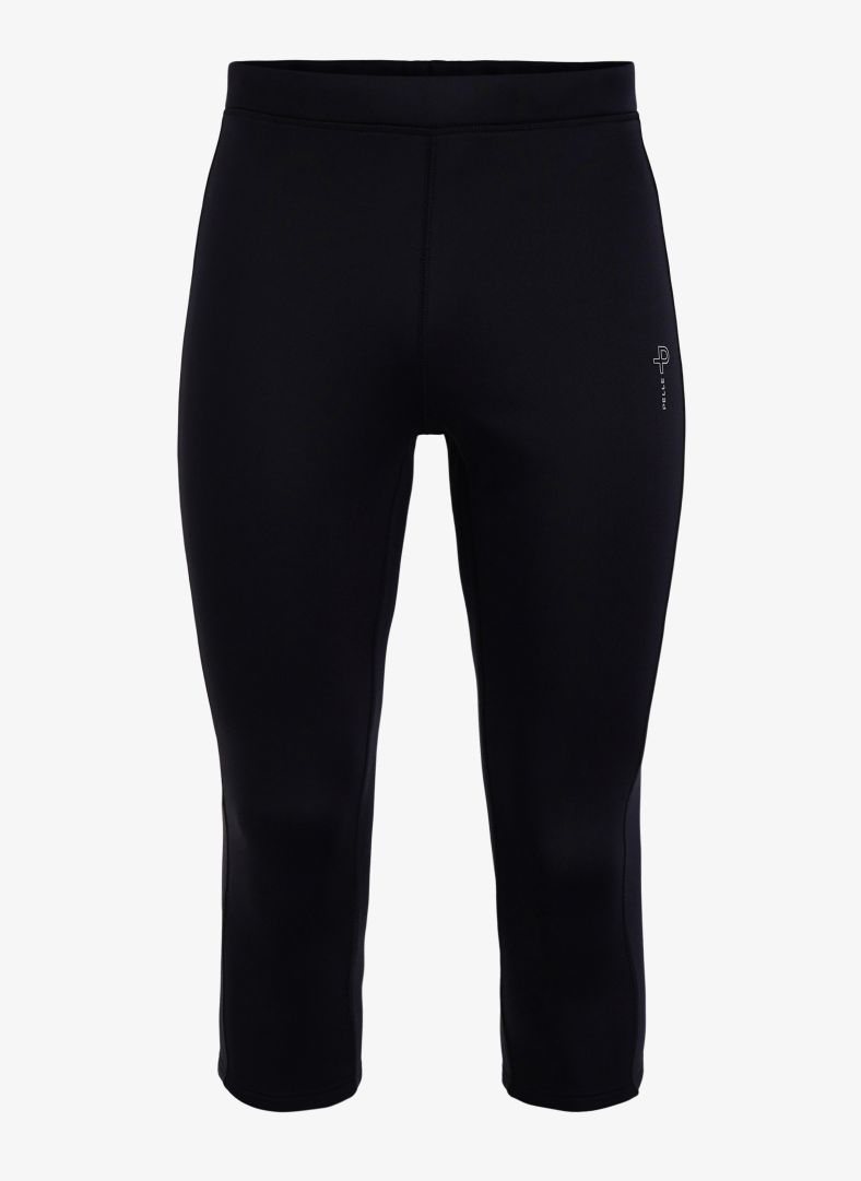 Pelle P - Levo 3/4 tights, Ink Varma 3/4 tights, tillverkade i ett mjukt och stretchigt fleecematerial som effektivt transporterar bort fukt från huden - den ko