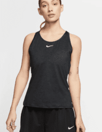 NIKE Dry Elevated Ess Tank women Black (Storlek: XL)