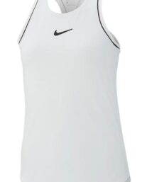 NIKE Court Dry Tank Girls White (Storlek: XL)