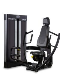 bhfitness Bröstpress med Startpedal Stål Svart - BH Fitness