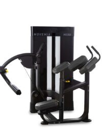 bhfitness Gluteusmaskin med viktmagasin stål svart - BH Fitness