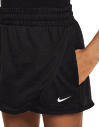 Nike Breezy Mid-Rize Skirt w Ballpockets Black Girls JR (Storlek kläder: XXL)