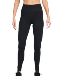 Nike One Leggings Long tights Black Women (Storlek kläder: XXL)