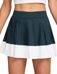 Nike Court Ace Advantage Pleated Skirt Navy Women (Storlek kläder: XS)