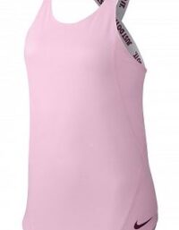 NIKE Girls dry Tank Pink (Storlek: XS)