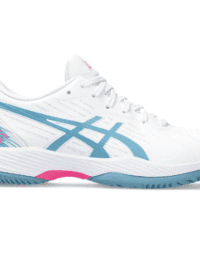 Asics Solution Swift FF Padel White/Blue Women (Storlek: 41.5)