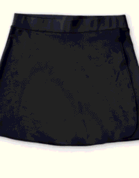 PEACHY Warp Skirt Black Women (Storlek: XS)