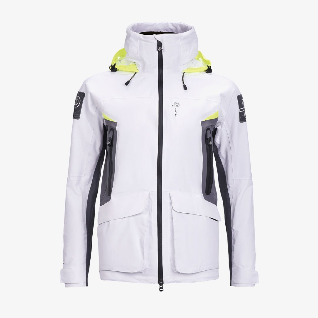 Pelle P - W Tactic Jacket, White Mångsidig seglarjacka som fungerar lika bra på tävlingsbanan som för familjesegling