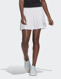 ADIDAS Club Pleated Skirt White Women (Storlek: XS)