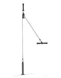 Recoil Recoil Pulley System 50mm Svart Stål