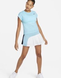 NIKE Court Victory Top Turquoise Women (Storlek: XXL)