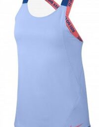 NIKE Girls Dry Tank Blue (Storlek: XS)