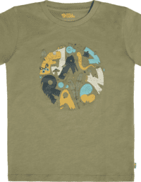 Fjällräven Kids' Forest Findings T-Shirt Light Olive