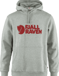 Fjällräven Men's Fjällräven Logo Hoodie Grey/Melange