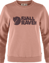 Fjällräven Women's Fjällräven Logo Sweater Dusty Rose-Port