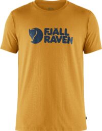 Fjällräven Men's Fjällräven Logo T-shirt Ochre