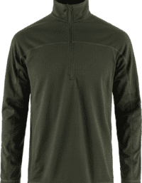 Fjällräven Men's Abisko Lite Fleece Half Zip Deep Forest