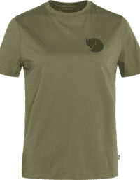 Fjällräven Women's Fox Boxy Logo Tee Green